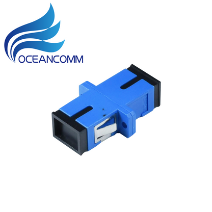 Wholesale price  SC Fiber Optic Connector Adapter SC / UPC SM Flange Singlemode Simplex Fiber optic Adaptor
